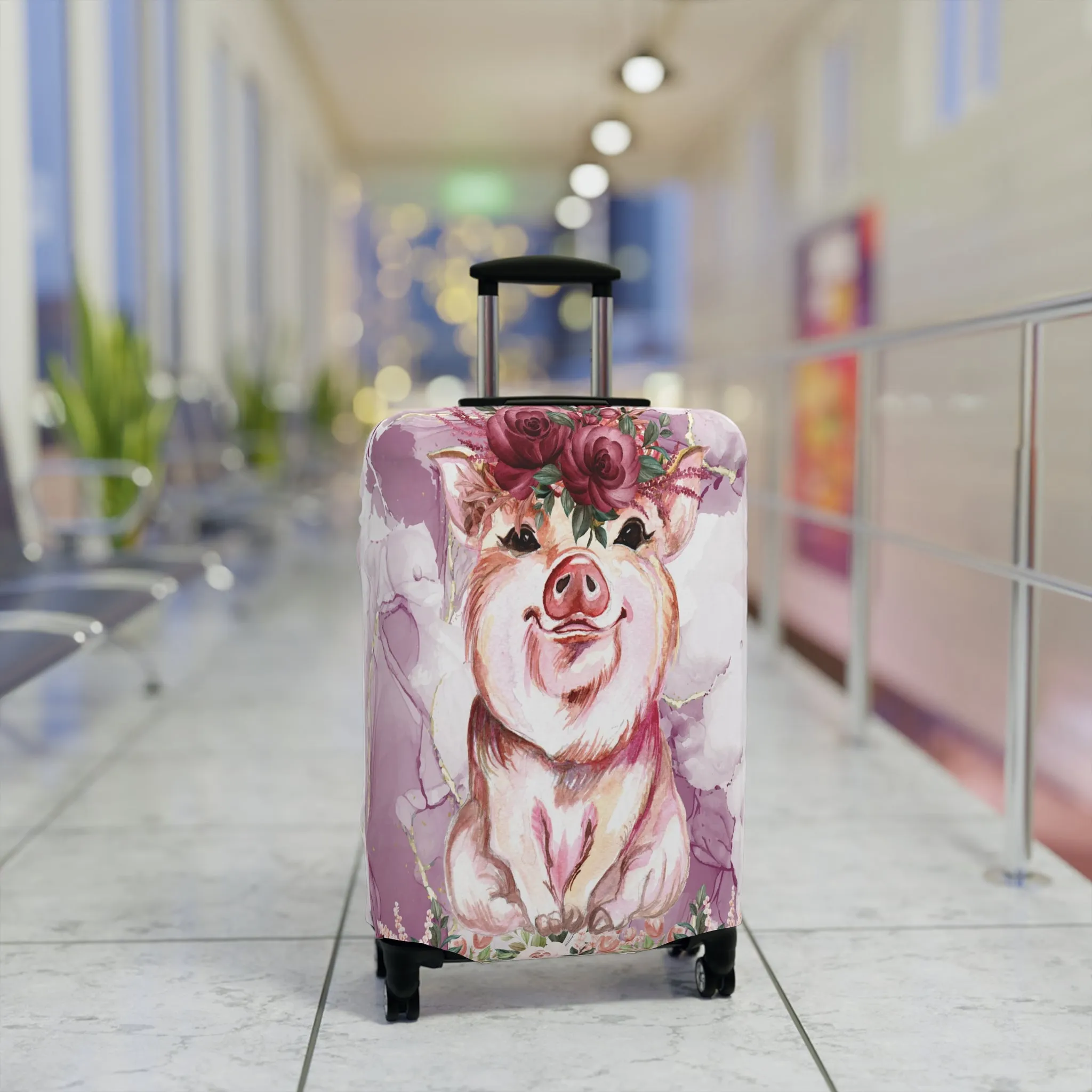 Luggage Cover, Pig, awd-1359