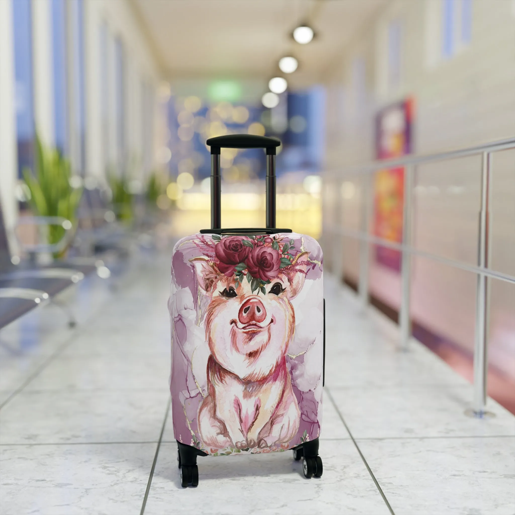 Luggage Cover, Pig, awd-1359