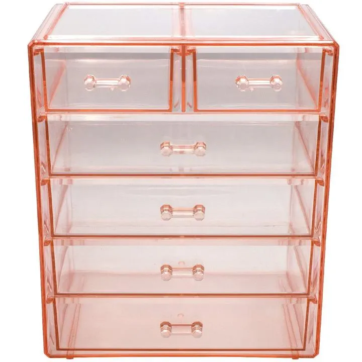 Makeup Organizer Drawer Set (6 Drawer)