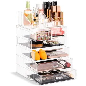 Makeup Organizer Set Tray (6 Drawer)