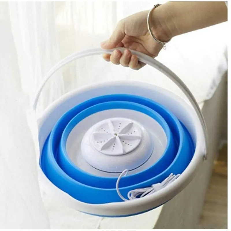 Mini USB Rotating Turbine Washing Machine F48-8-873