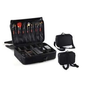 Multi-Purpose Premium Make-Up Brushes Case & Cosmetic Travel Bag (Medium)