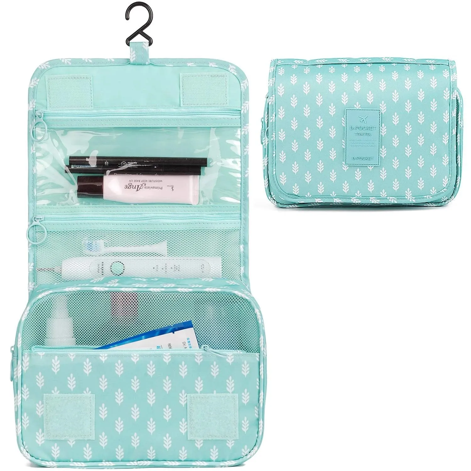 Narwey 1114 Waterproof Hanging Travel Toiletry Cosmetic Make up Bag