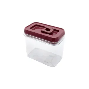 Nu Ware 1.2L Plastic Storage Canister Rectangular