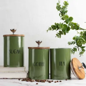 Olives Canister - Set Of Three