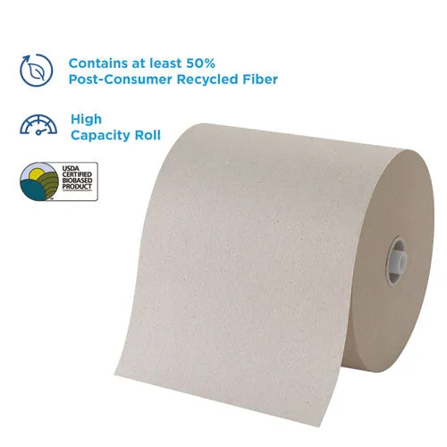 Pacific Blue Ultra Paper Towels, 1-ply, 7.87" X 1,150 Ft, Natural, 6 Rolls/carton