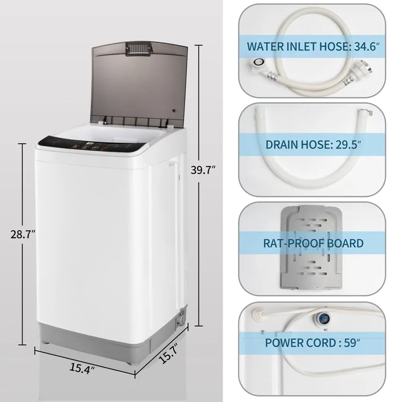 Portable Automatic Compact Washing Machine