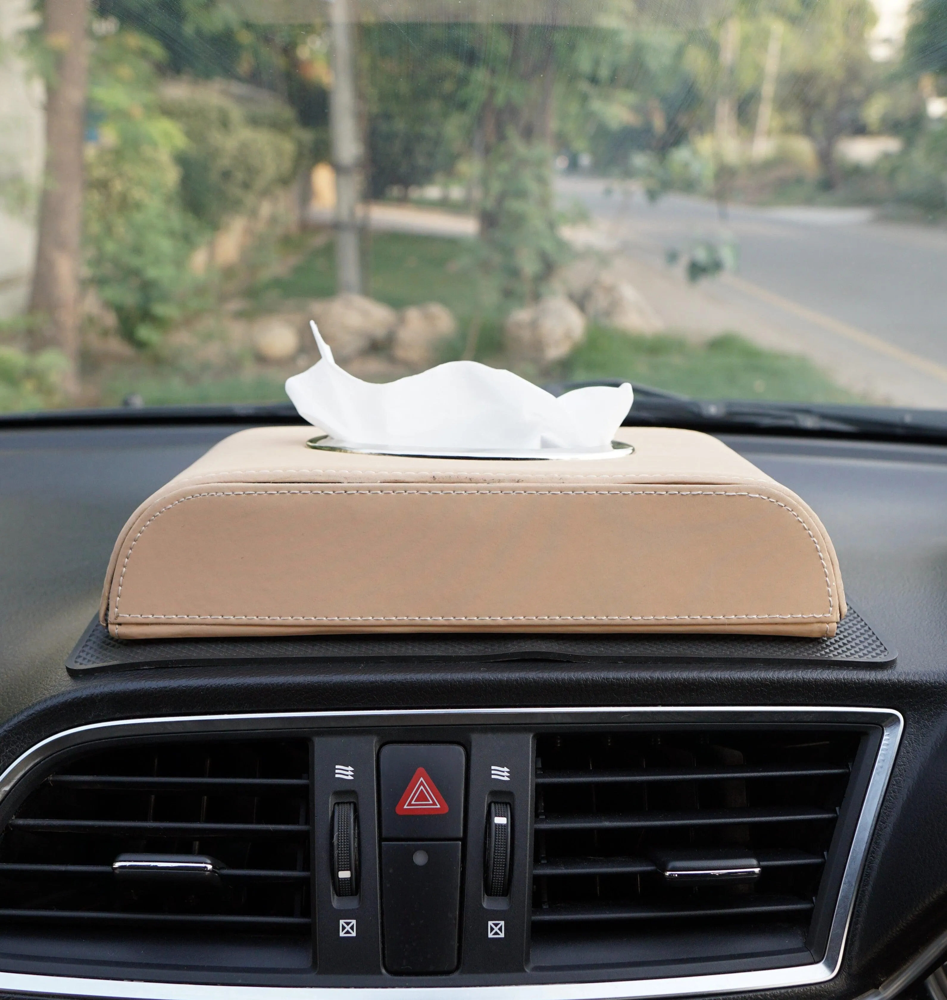 Premium PU Leather Tissue Box