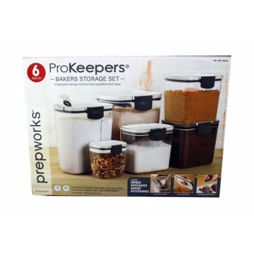 Prepworks Prokeepers Bakers Storage Set - 6-piece