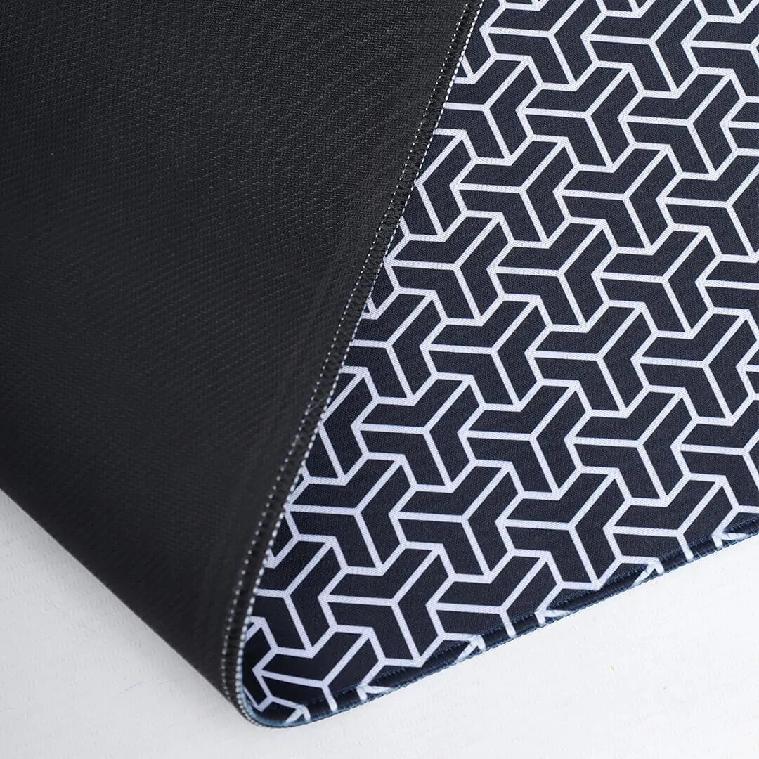 Printed Desk Mat - Triangular Pattern