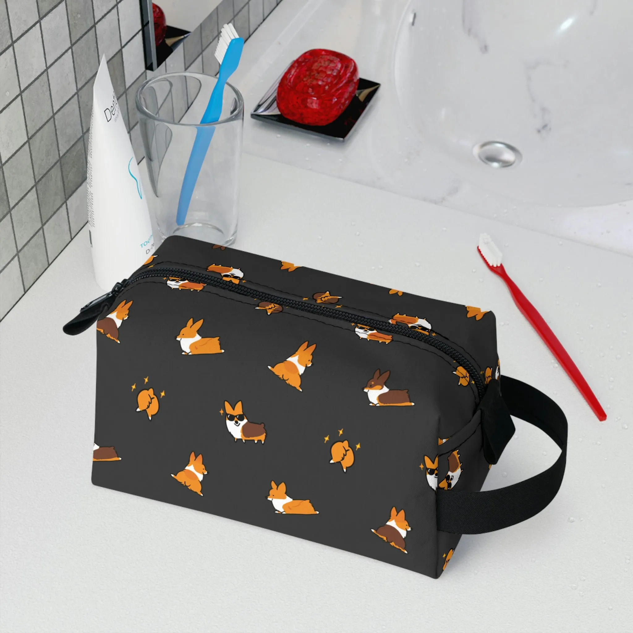 "Cool Corgis" Toiletry Bag