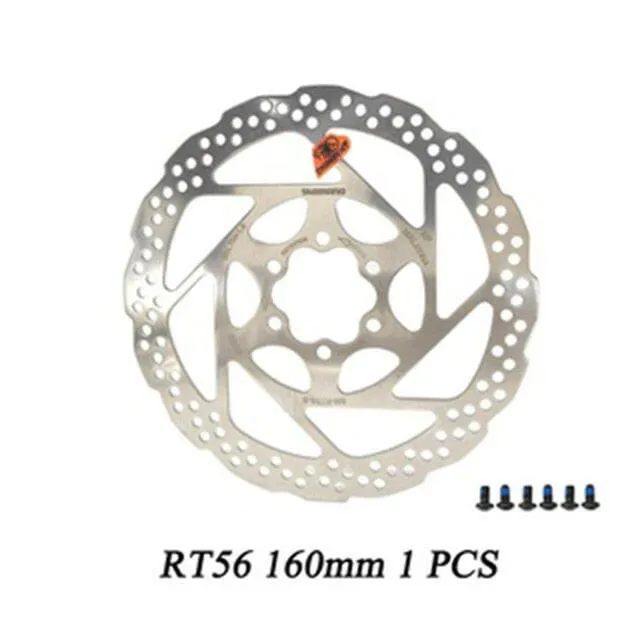 RT56 Mountain Bike Disc Brake Rotor 160MM 180MM Deore RT26 M6000 MT200 M375 6 Bolt Efficient Cooling Brake Disc Bike Accessories