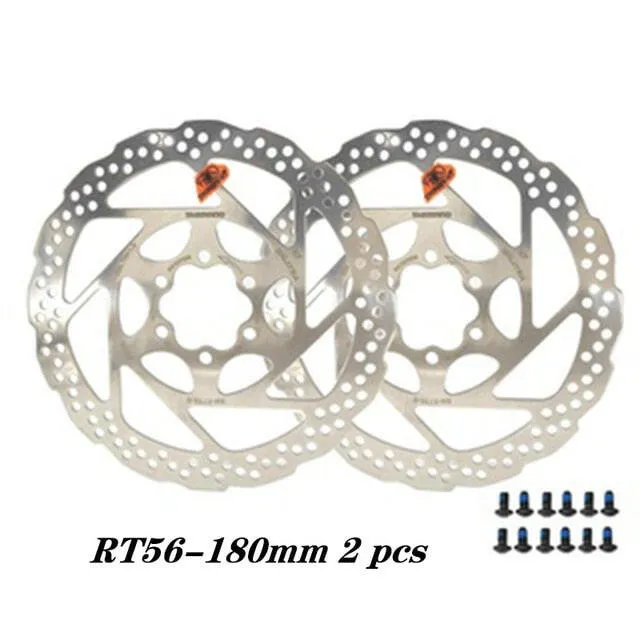 RT56 Mountain Bike Disc Brake Rotor 160MM 180MM Deore RT26 M6000 MT200 M375 6 Bolt Efficient Cooling Brake Disc Bike Accessories