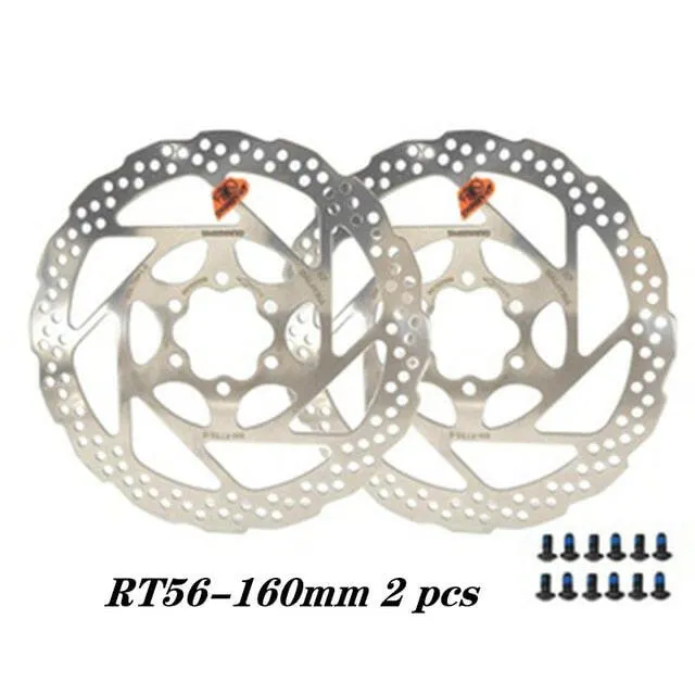 RT56 Mountain Bike Disc Brake Rotor 160MM 180MM Deore RT26 M6000 MT200 M375 6 Bolt Efficient Cooling Brake Disc Bike Accessories