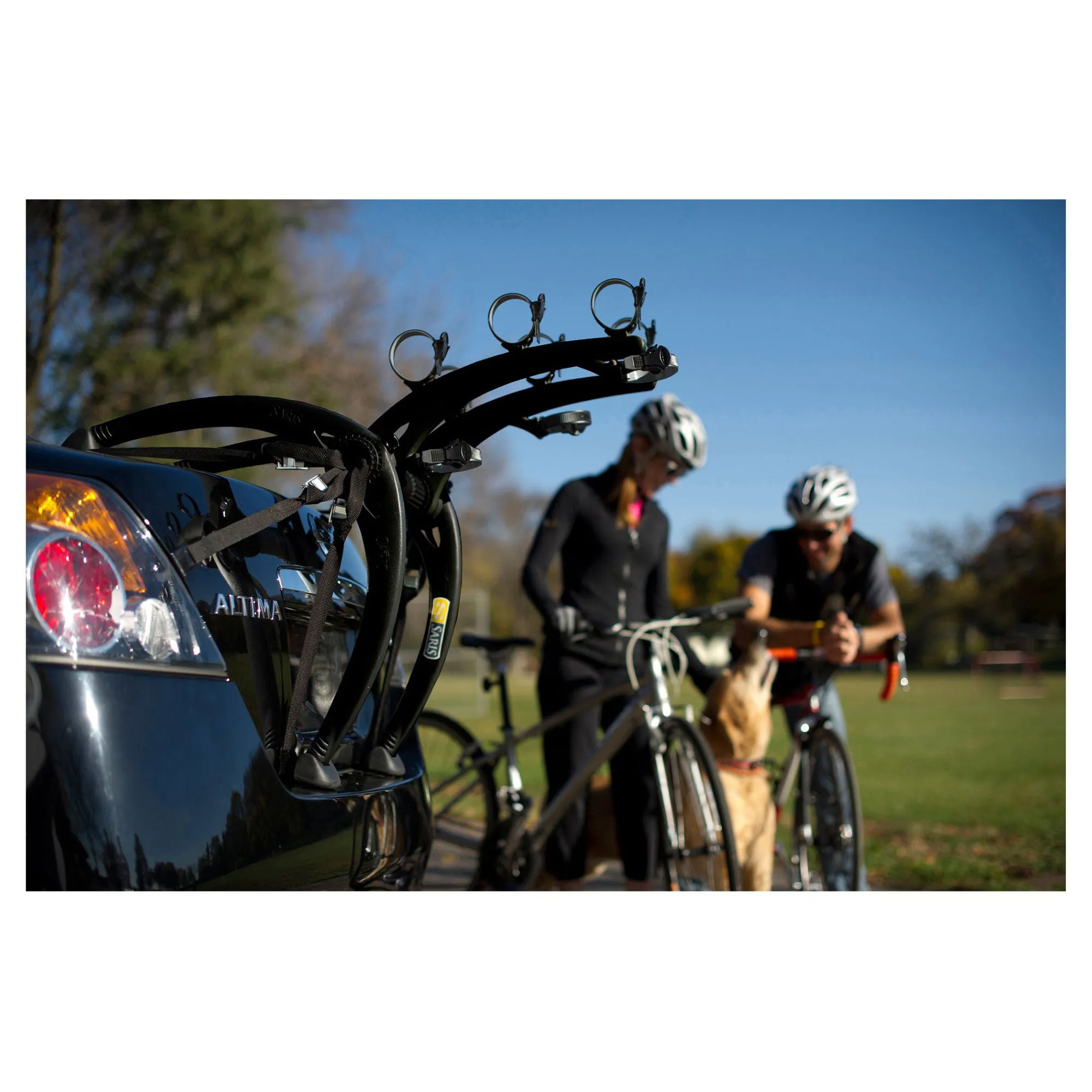 Saris Bones 3 Car Bike Rack - Black - Refurbished