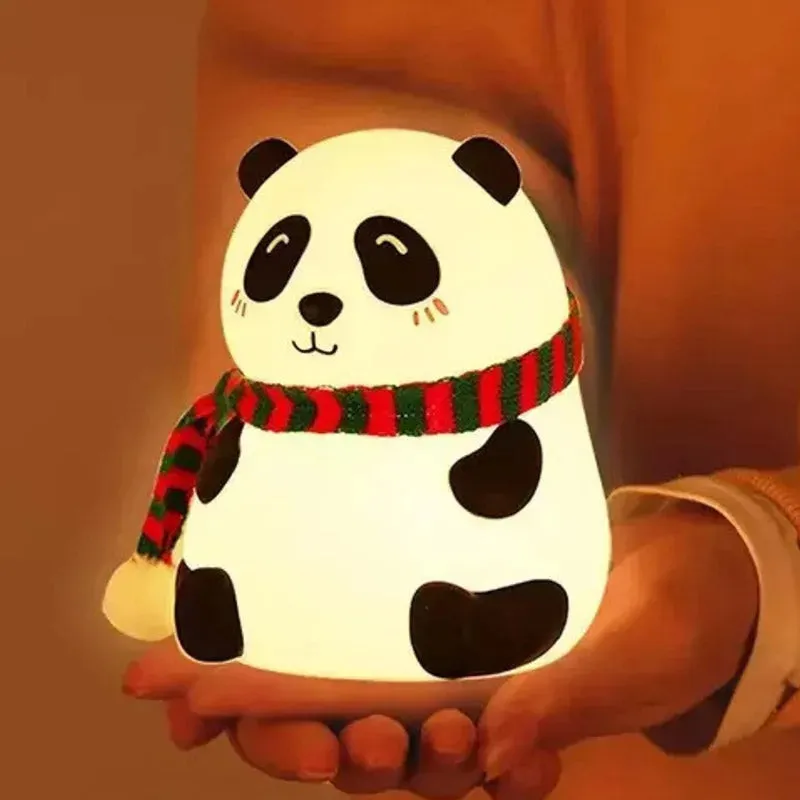 Silicon Panda Night Lamp | 7 x 8 inches