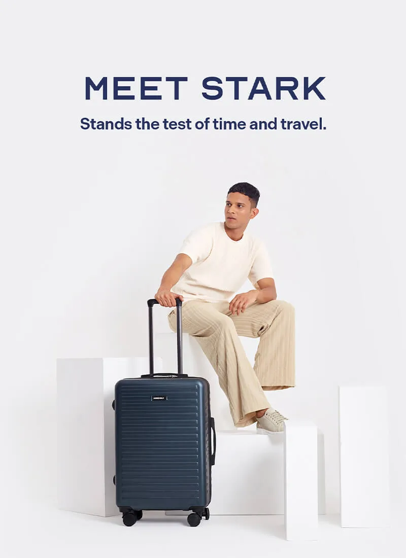 Stark | Blue | Medium Hard Luggage