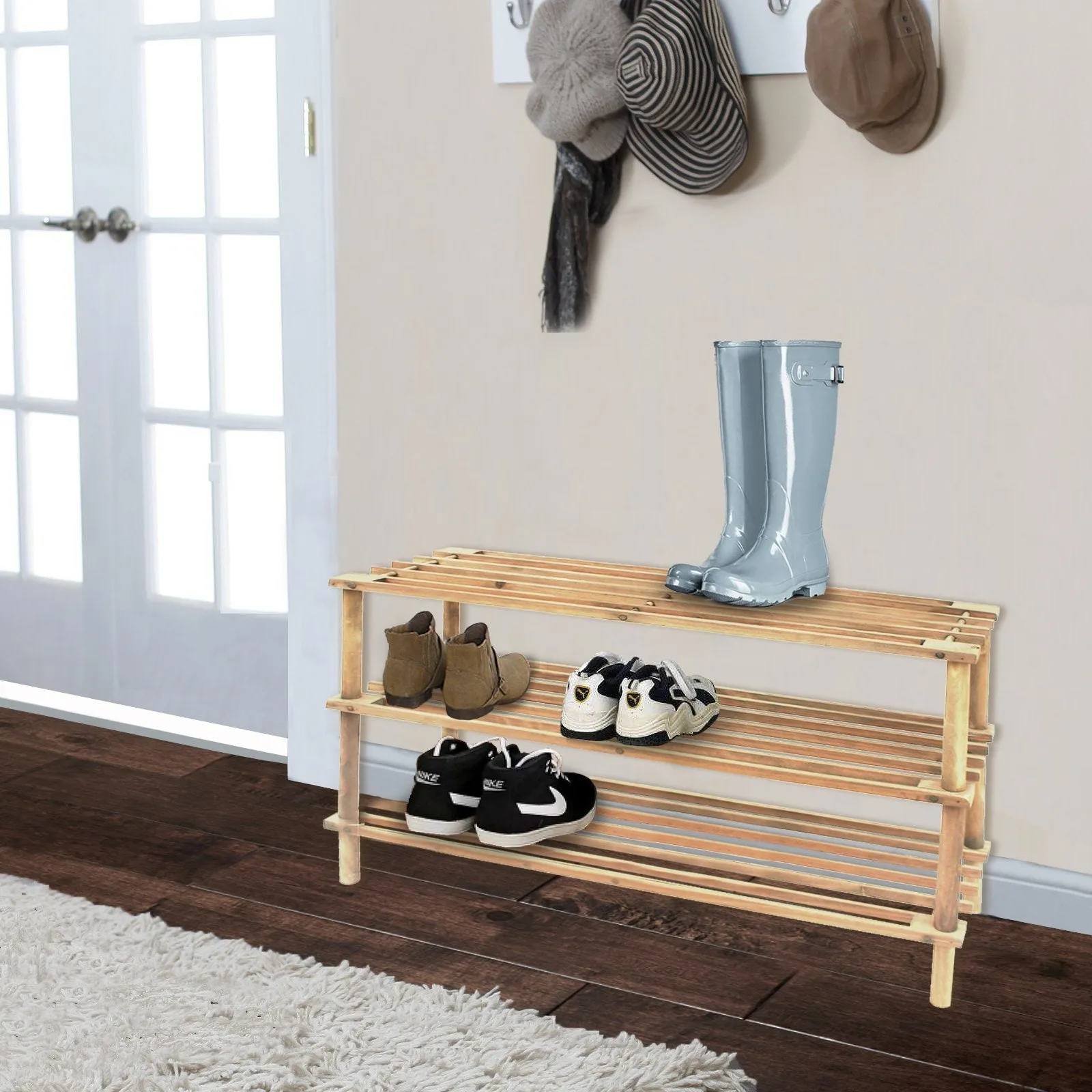 Studio 707 - 3-Tier Shoe Rack