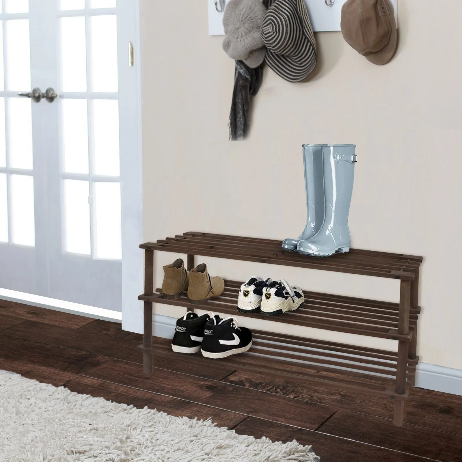 Studio 707 - 3-Tier Shoe Rack