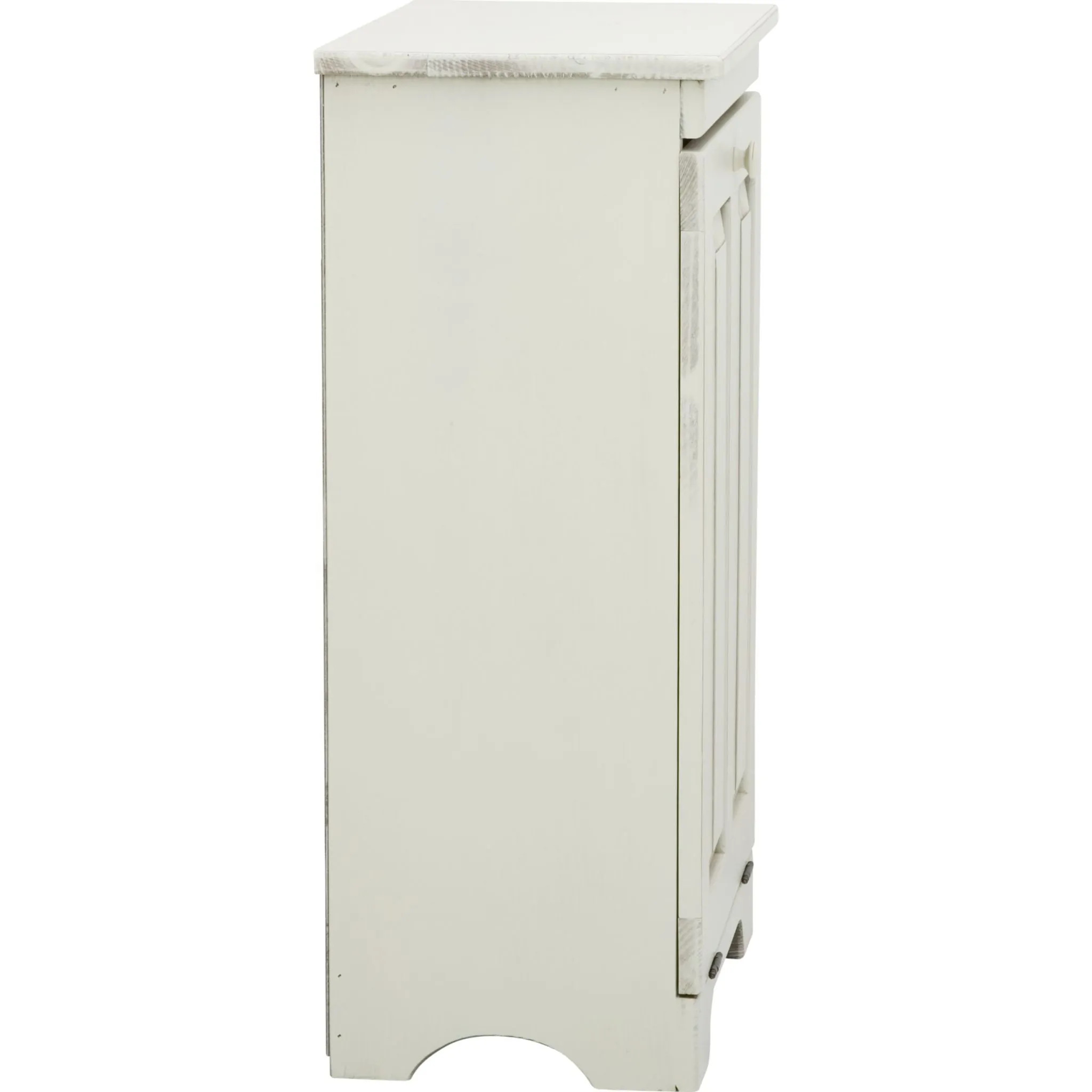 Tilt Bin - Antique White