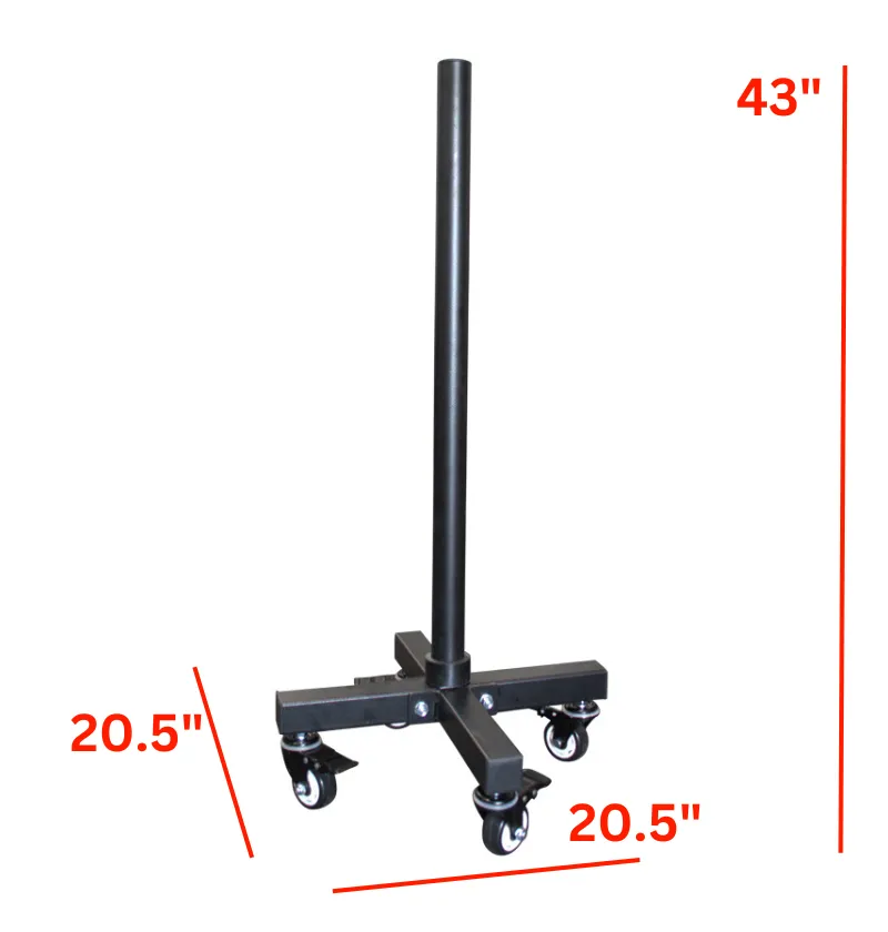 Vertical Bumper Plate Roller Racks