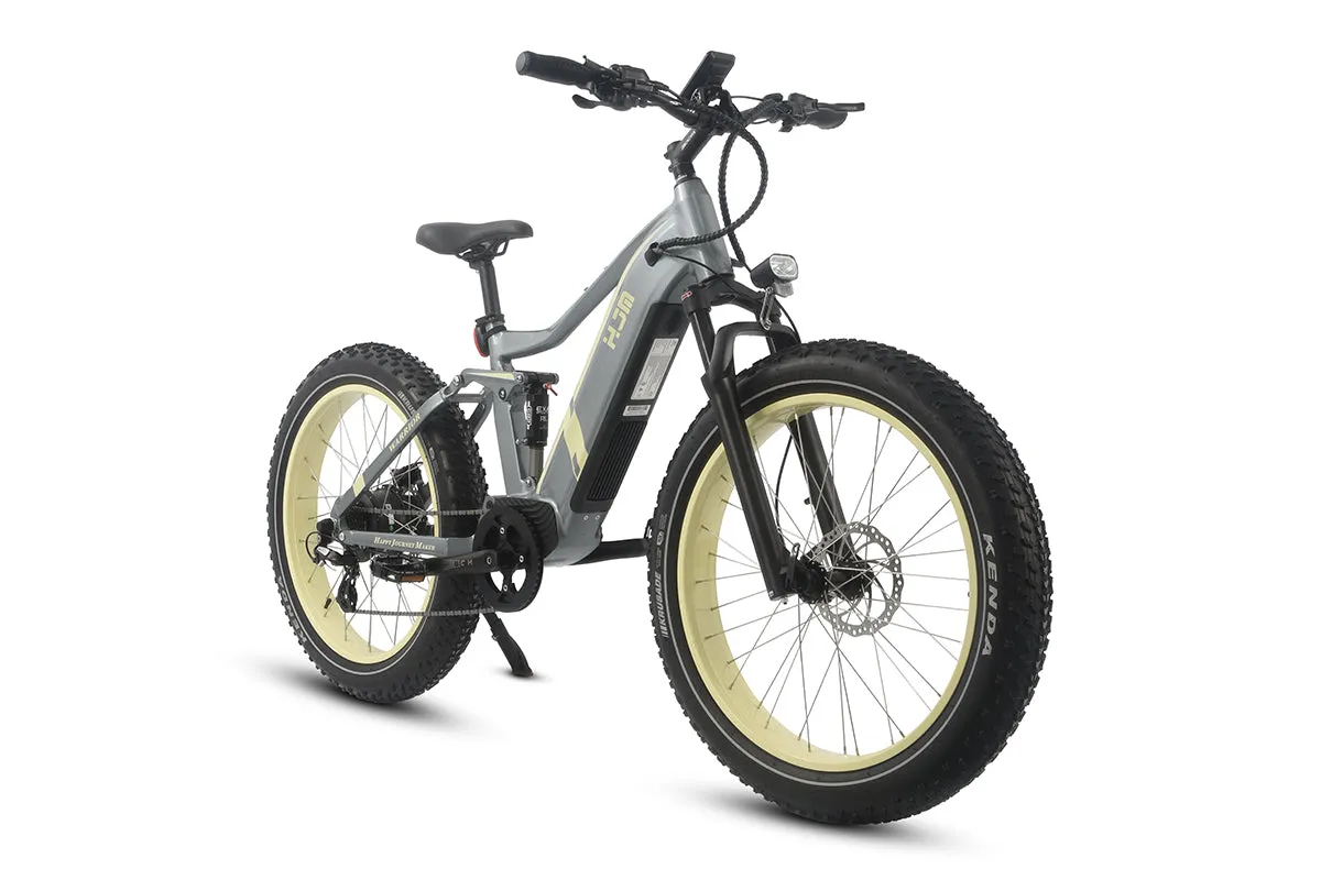 Warrior Full Suspension Fat Tire Ebike 1000W (Fully Assembled)